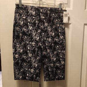 Premise Floral Bermuda Shorts pants Capri casual wear Biker Golf New Tags $58